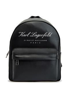 Вместительный рюкзак Rue St-Guillaume из гладкой эко-кожи Karl Lagerfeld