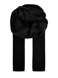 Длинный шарф из шерстяной пряжи фактурной вязки Gentryportofino