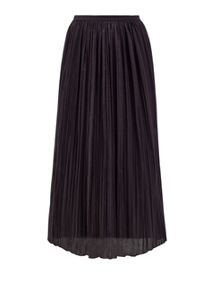Легкая юбка-плиссе с боковым разрезом и карманами Rochas