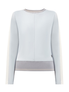 Свитшот с символикой из мерцающих кристаллов Swarovski® Lorena Antoniazzi