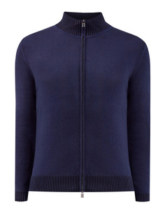 Кардиган из плотной хлопковой пряжи чулочной вязки Canali