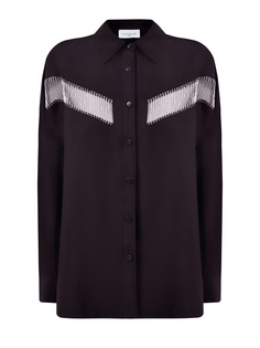 Свободная блуза из тонкого муслина с рядами цепочек Gaelle Paris