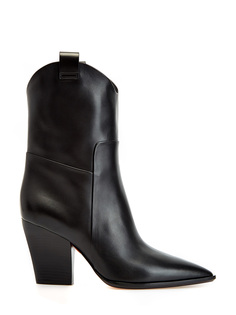 Ковбойские сапоги из кожи ручной полировки Santoni