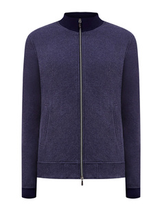 Толстовка из хлопка и кашемира с эластичной отделкой Capobianco