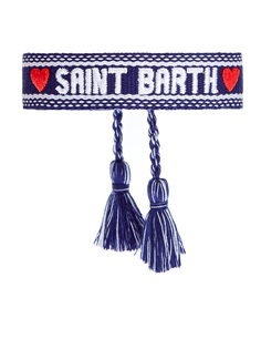 Фактурный браслет с кисточками и вышивкой MC2 Saint Barth