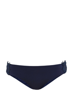 Однотонные плавки-слипы с кружевной отделкой Ermanno Scervino