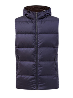 Стеганый жилет с утеплителем из гусиного пуха и пера Cudgi