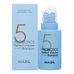 Шампунь для увеличения объема волос с пробиотиками 50мл Masil