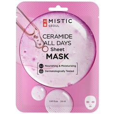 Тканевая маска для лица с керамидами Mistic