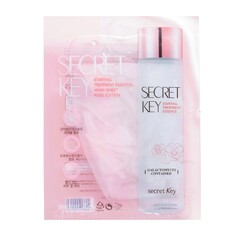 Увлажняющая тканевая маска для лица с экстрактом розы Secret Key