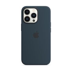 Чехол-накладка Apple MagSafe для iPhone 13 Pro, силикон, синий омут