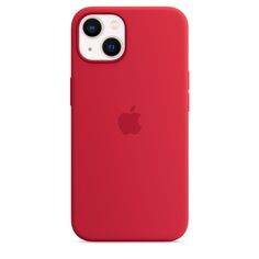 Чехол-накладка Apple MagSafe для iPhone 13, силикон, (PRODUCT)RED