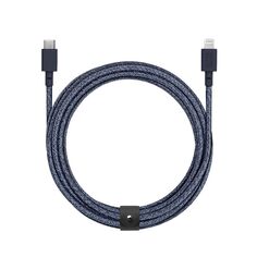 Кабель Native Union Belt Cable USB-C / Lightning, 3м, синий