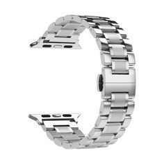 Ремешок Lyambda CETUS для Apple Watch 45mm 45mm, Нержавеющая сталь, серебристый