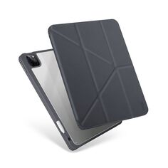 Чехол-книжка Uniq Moven для iPad Pro 12.9″ (5-го поколения), полиуретан, серый