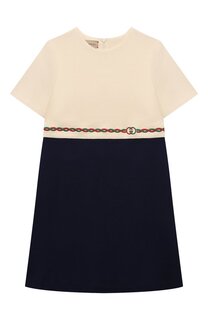 Платье из вискозы Gucci