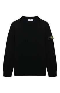 Шерстяной пуловер Stone Island