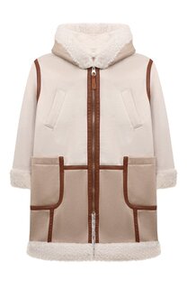Дубленка из экомеха Chloé Chloe