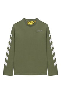 Хлопковый лонгслив Off-White
