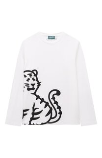 Хлопковый лонгслив Kenzo