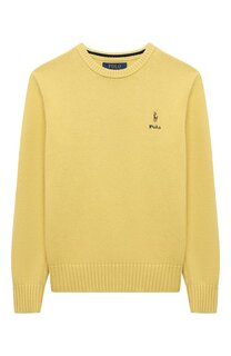 Хлопковый пуловер Polo Ralph Lauren