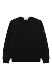 Хлопковый пуловер Stone Island