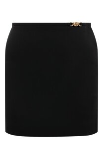 Шерстяная юбка Versace