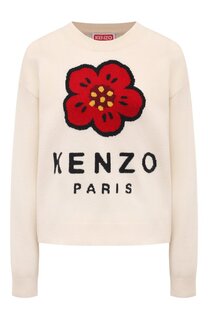 Шерстяной пуловер Kenzo