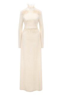 Платье из шерсти и шелка SZ