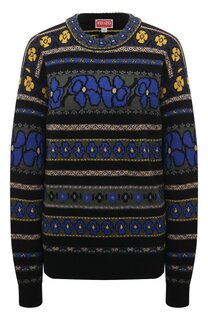 Свитер из шерсти и вискозы Kenzo