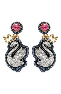 Серьги Pop Swan Swarovski