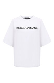 Хлопковая футболка Dolce & Gabbana