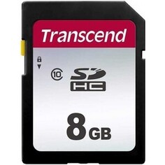 Карта памяти Transcend 8GB SDHC Class 10 UHS-I U1 R95, W45MB/s (TS8GSDC300S)