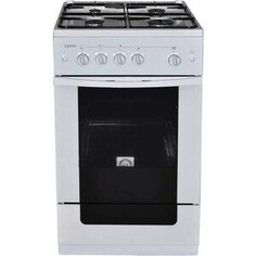 Газовая плита Лысьва ГП 400 М2С-2У белый (стекл. крышка) реш.сталь