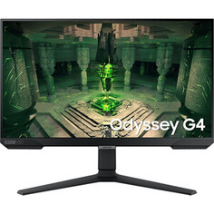 Монитор Samsung 27 Odyssey G4 S27BG400EI черный IPS LED 16:9 HDMI полуматовая HAS Piv 400cd 178/178 1920x1080 FreeSync Premium (LS27BG400EIXCI)