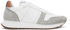 Бело-серые кроссовки 80-х Paul Smith