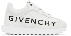 Белые низкие кеды Runner Givenchy