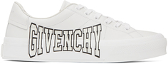 Белые городские спортивные кроссовки Givenchy