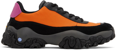 Черно-оранжевые кроссовки L11 Crimp MCQ