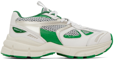 Бело-зеленые кроссовки Marathon Axel Arigato