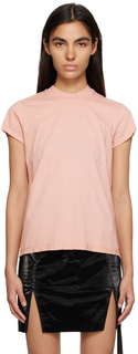 Розовая футболка маленького размера Rick Owens Drkshdw