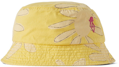 Детская шляпа-ведро с желтыми цветами и морскими звездами The Animals Observatory