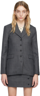 Серый пиджак Windsor The Garment