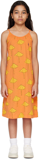 Детское оранжевое платье Gazel The Animals Observatory