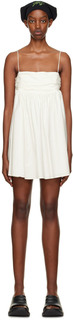 Белое мини-платье Catarina Reformation