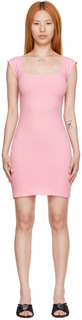 Розовое мини-платье El Tigre Gil Rodriguez