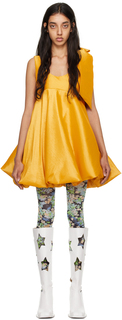 Желтое мини-платье Sue Kika Vargas