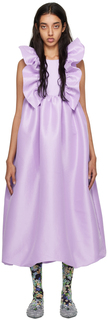 Пурпурное платье-макси Whitney Kika Vargas