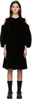 Черное бархатное платье Julius Cecilie Bahnsen