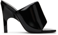 Черные босоножки на каблуке Rem The Attico